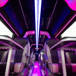 38 seater party bus dublin interior